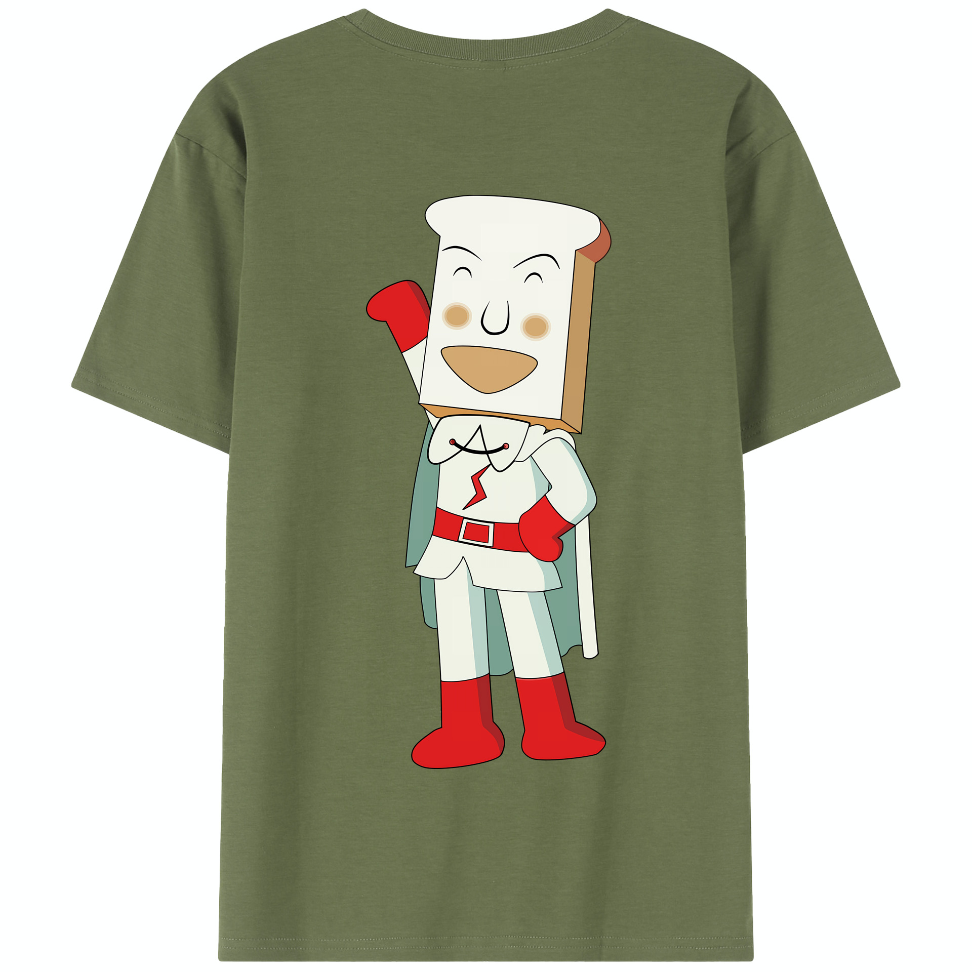 （画像用） アンパンマン Anpanman 綿100％半袖Tシャツ（背面プリント）